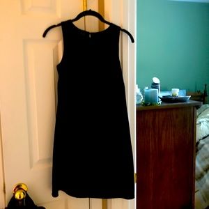 Sleeveless black dress